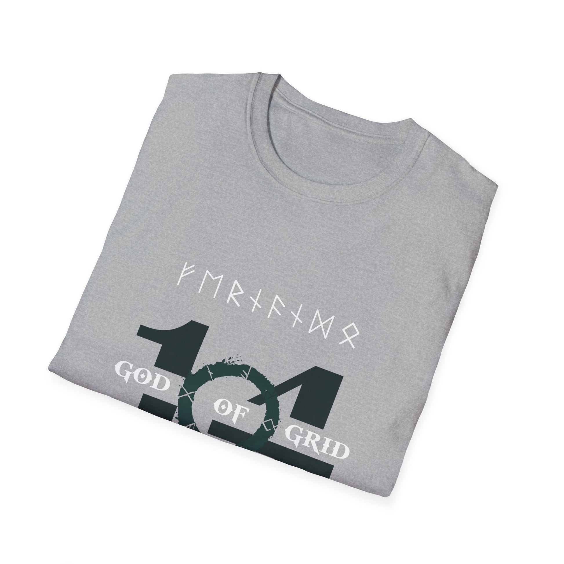 Green and black racing-inspired unisex softstyle tee with a bold Grand Prix aesthetic. Ideal for motorsport fans.