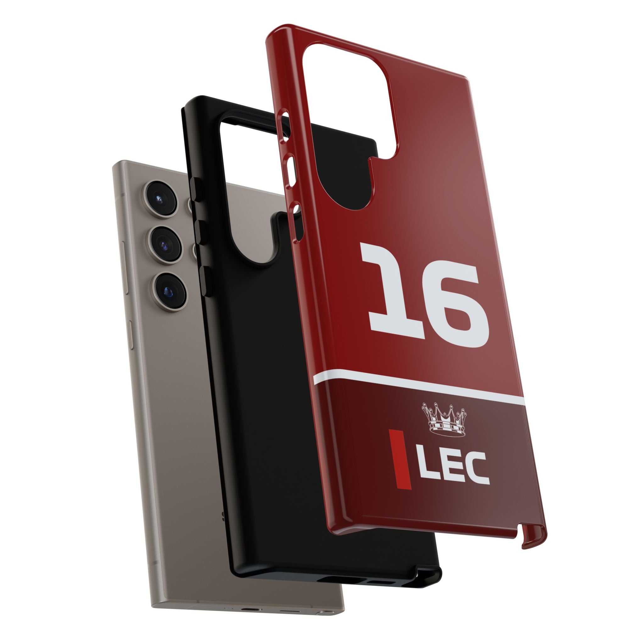 The King of Monaco Tough Phone Case | Rosso Formula Racing Armor for iPhone, Samsung & Pixel Cover