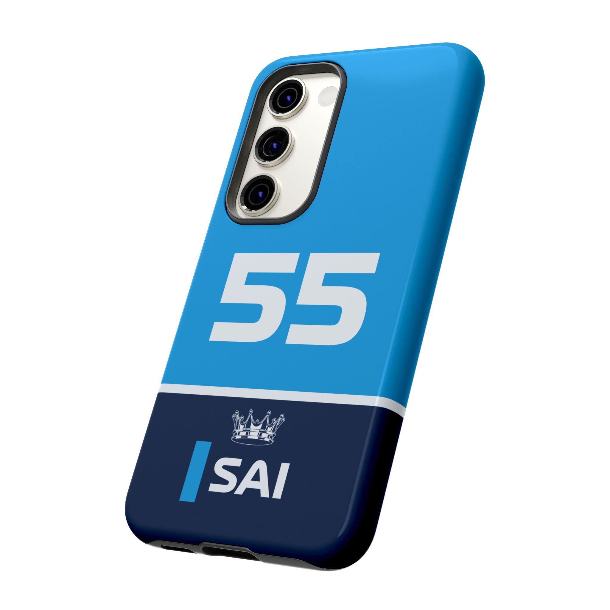 Smooth Spaniard Speed Tough Phone Case | Azure Formula Racing Armor for iPhone, Samsung & Pixel