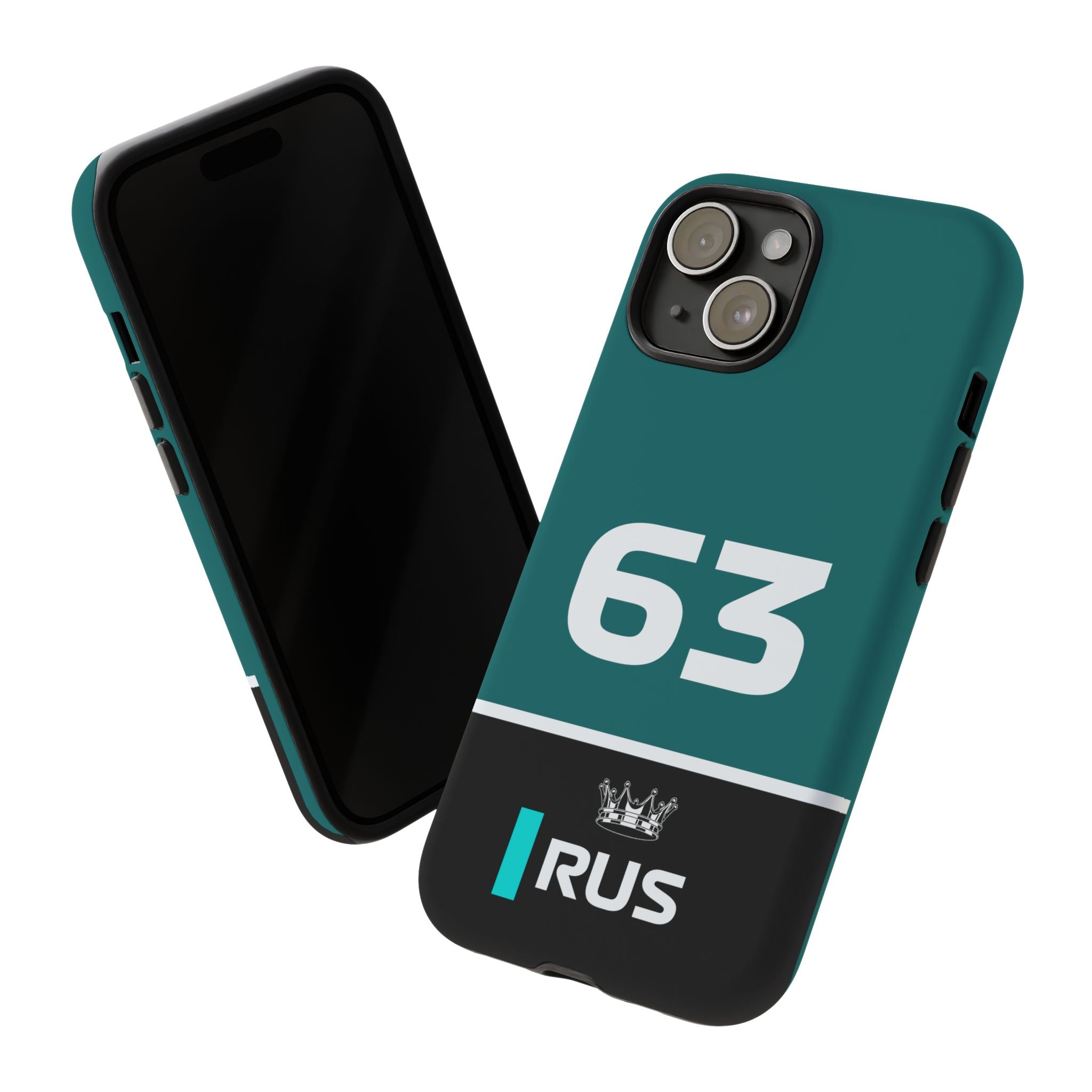 Tyre Whisperer Tough Phone Case | Silver Arrow Formula Racing Armor for iPhone, Samsung & Pixel